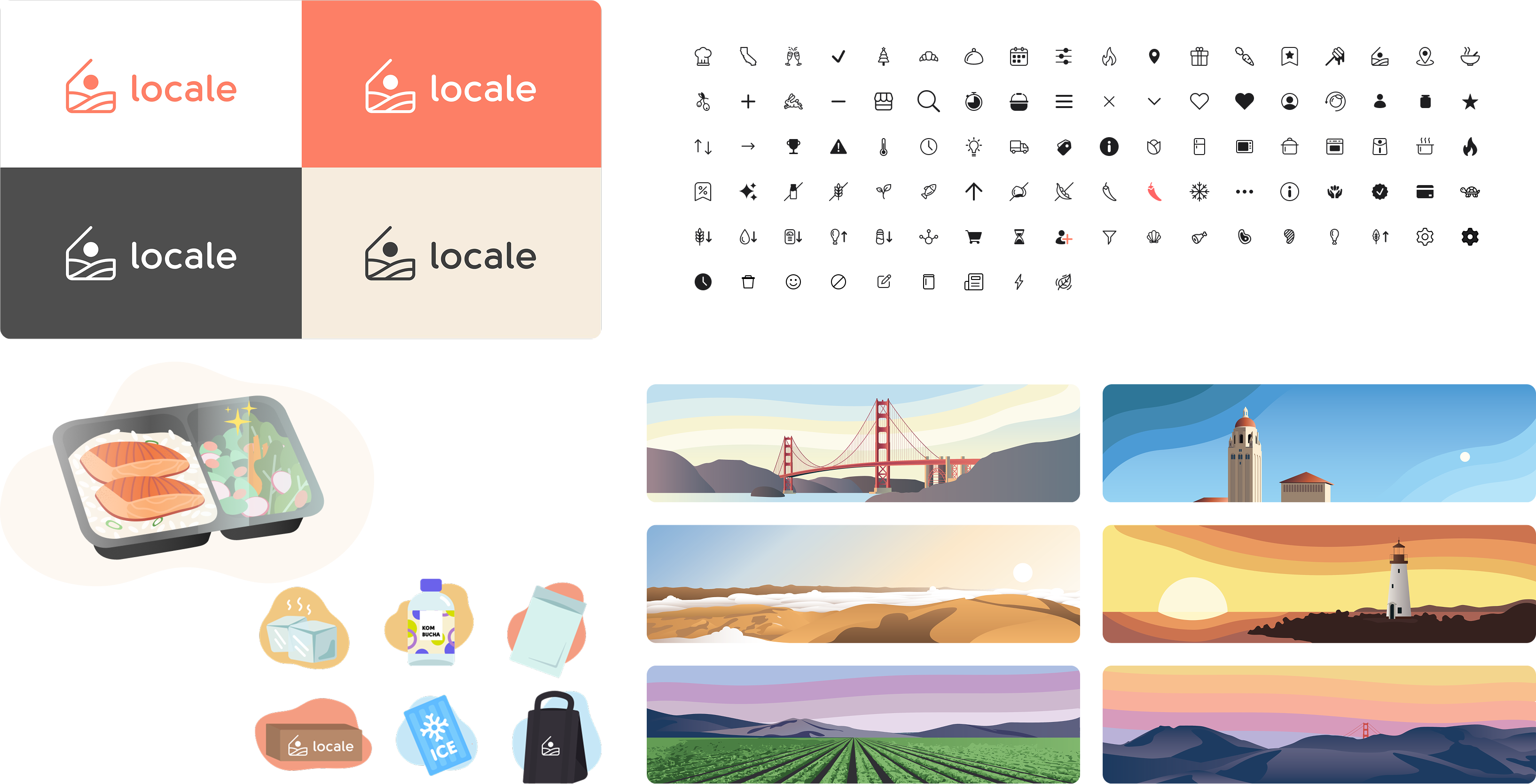 Brand graphics and iconography